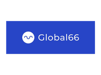 Logo de Global66, plataforma de cambio de divisas para Latinoamérica